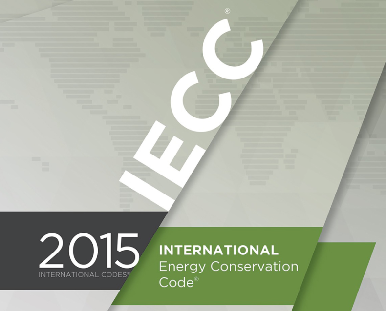 2016 International Energy Conservation Code graphic.