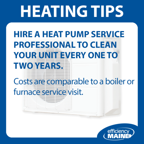 Heat Pump Cleaning Tip Efficiency Maine