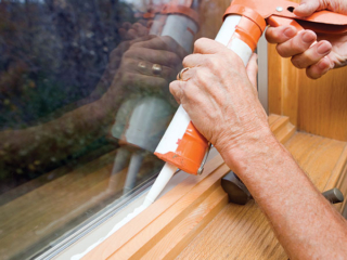 Caulk and Spray Foams